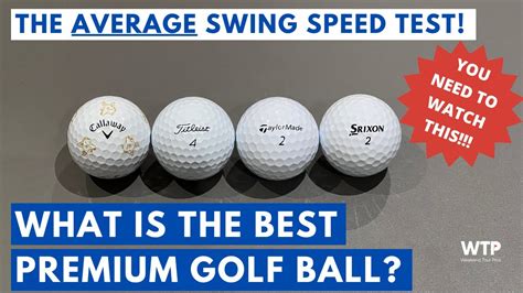 lowest speed golf ball test